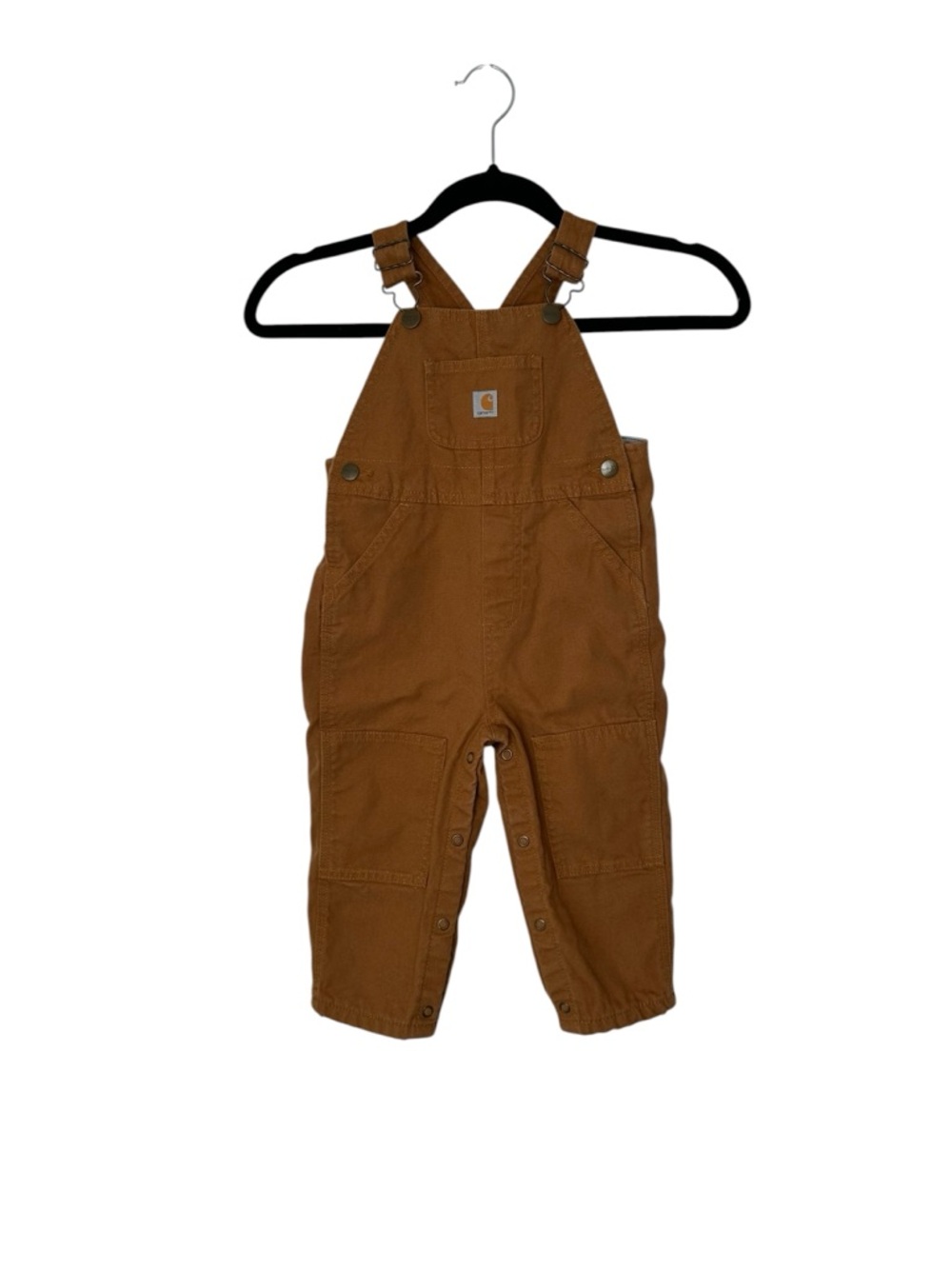 Carhartt loose fit canvas bib overall size 24 month